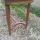 Antique piano bench in Louis XVI style.