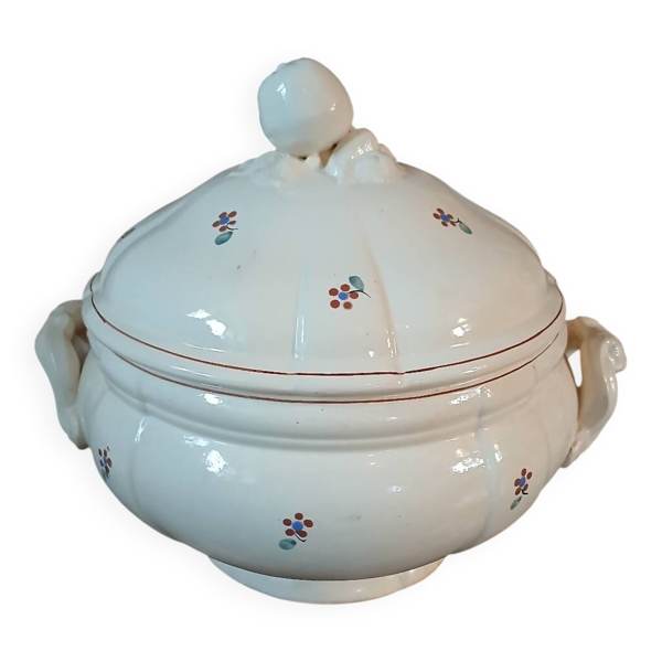 Soupière ancienne Digoin et Sarreguemines