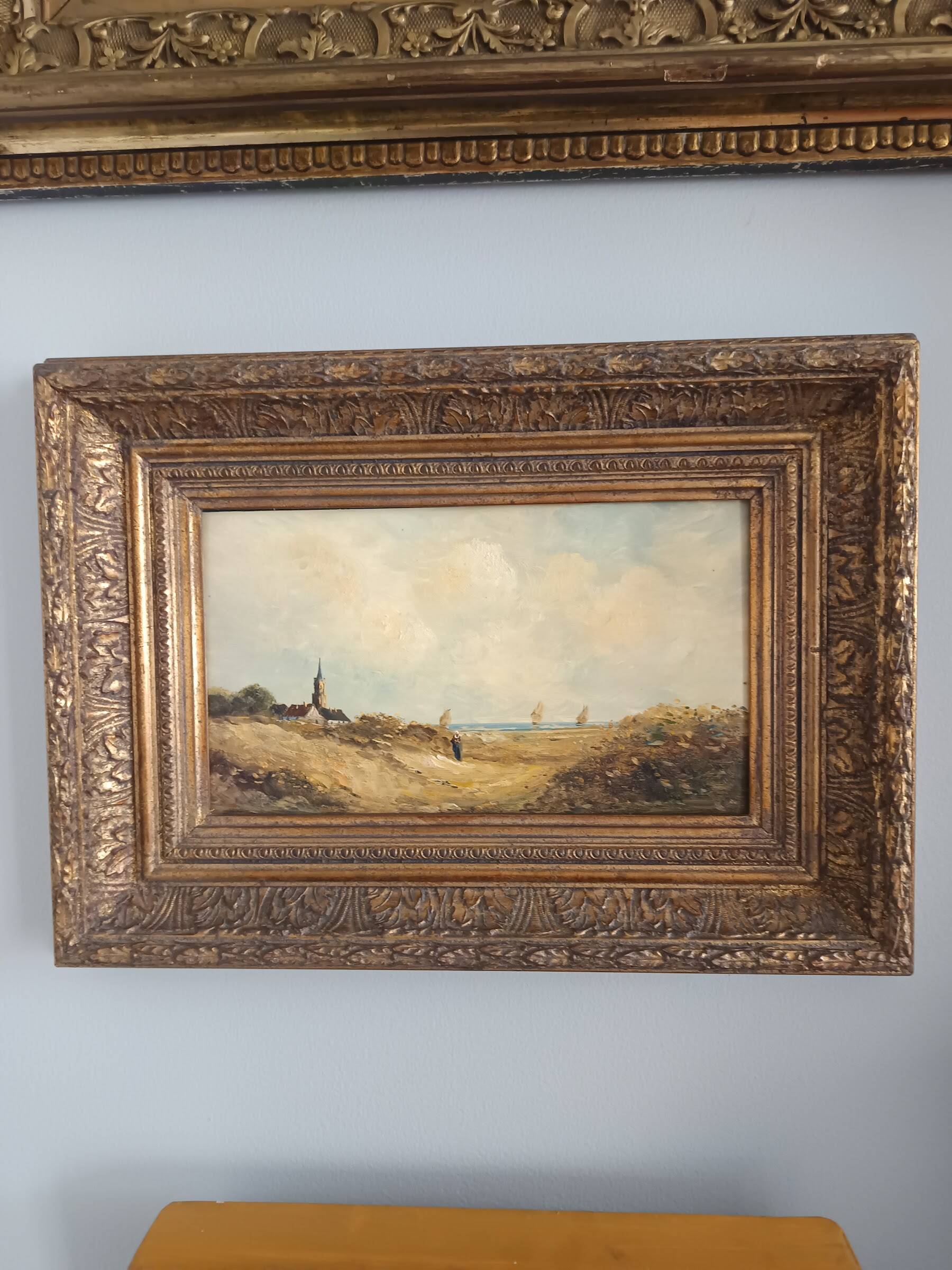 Tableau ancien du XIXe siècle