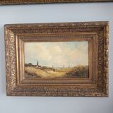 Tableau ancien du XIXe siècle
