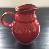 Dark red pitcher
