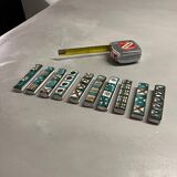 Set of 10 knife rests by Robert Picault