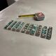 Set of 10 knife rests by Robert Picault