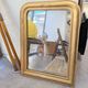 Miroir Louis-Philippe doré 60x81cm