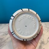 Colored ceramic vase