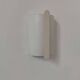 Vintage opaline glass wall light, Delmas France 1970