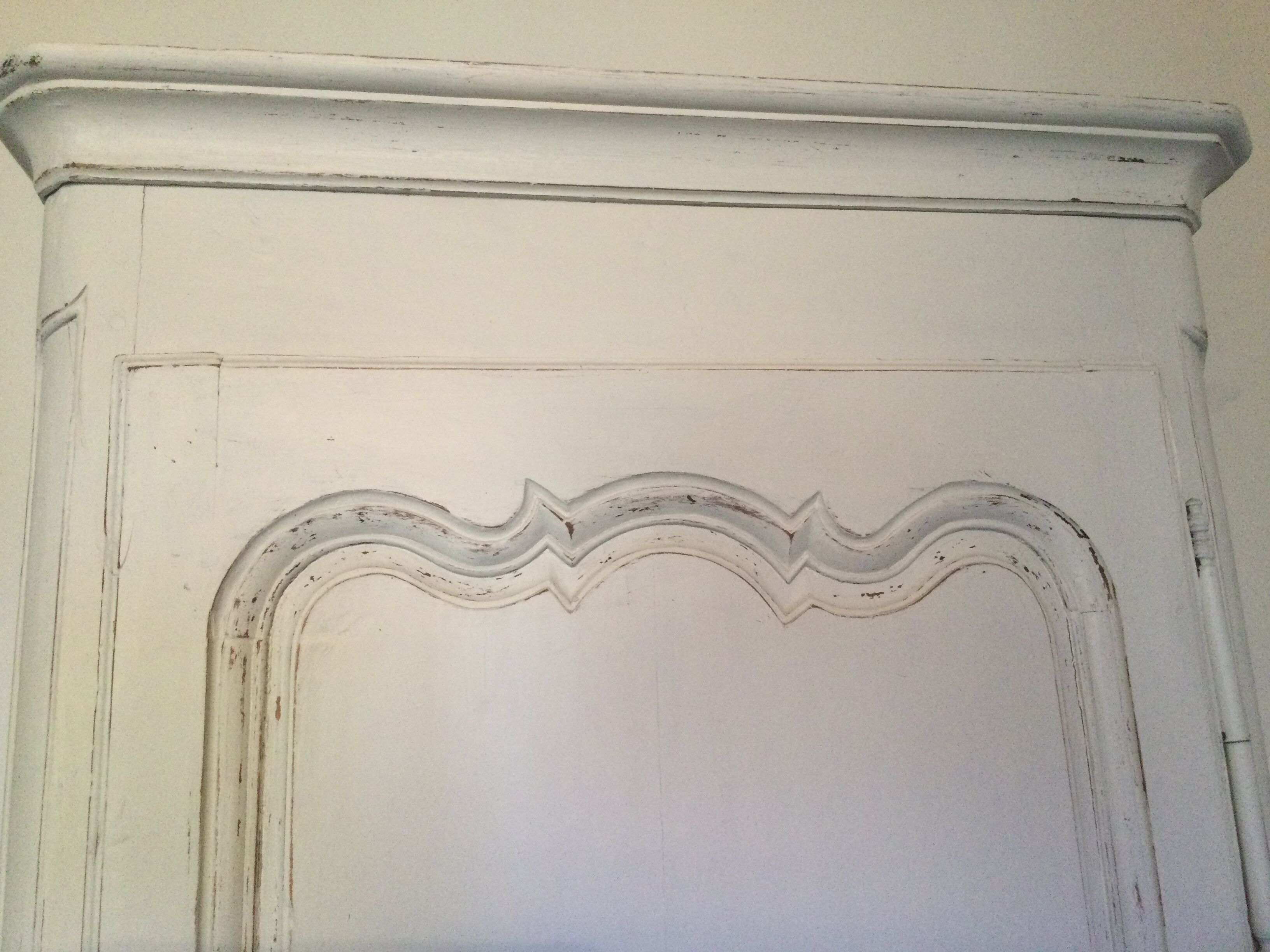 Antique knitted cabinet