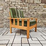 Pine fireside chair 1970