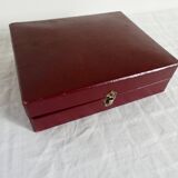 12 Vintage silver plated metal dessert forks by Saint Médard goldsmith 24 grs