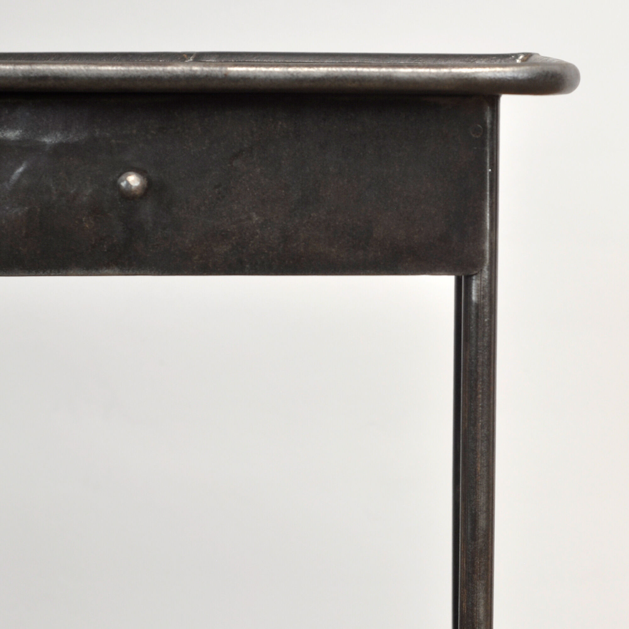 Iron bedside table, 1910s