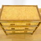 Bamboo & rattan chest of drawers vintage 1970