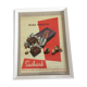 Cadre affiche publicitaire vintage suchard