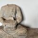 Bouddha acéphale en pierre XXe