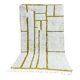 Handmade pure wool rug, size 150/250 cm.
