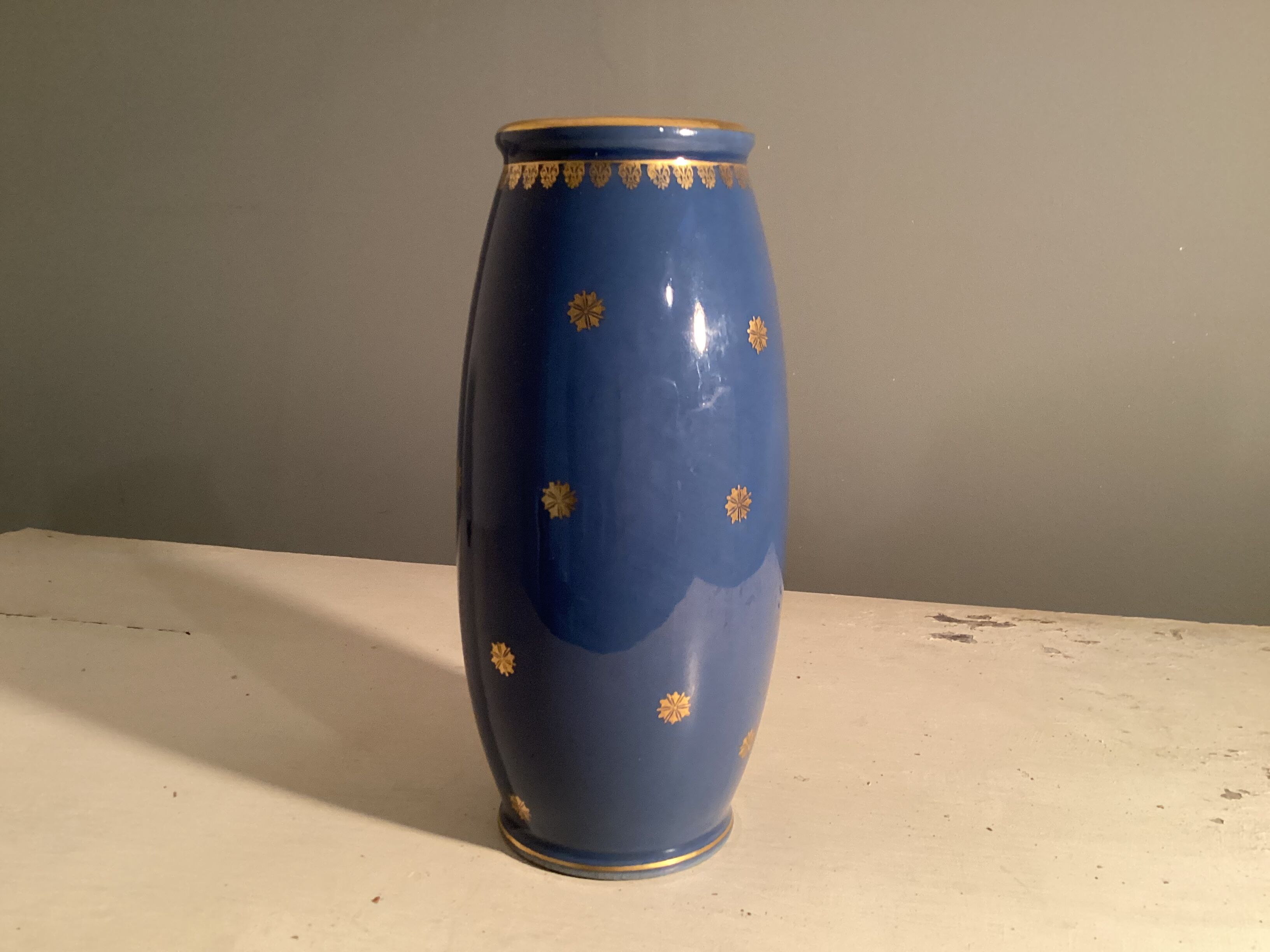 Limoges porcelain vase