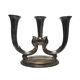 Art Deco three-armed candleholder, Germany, 1950s