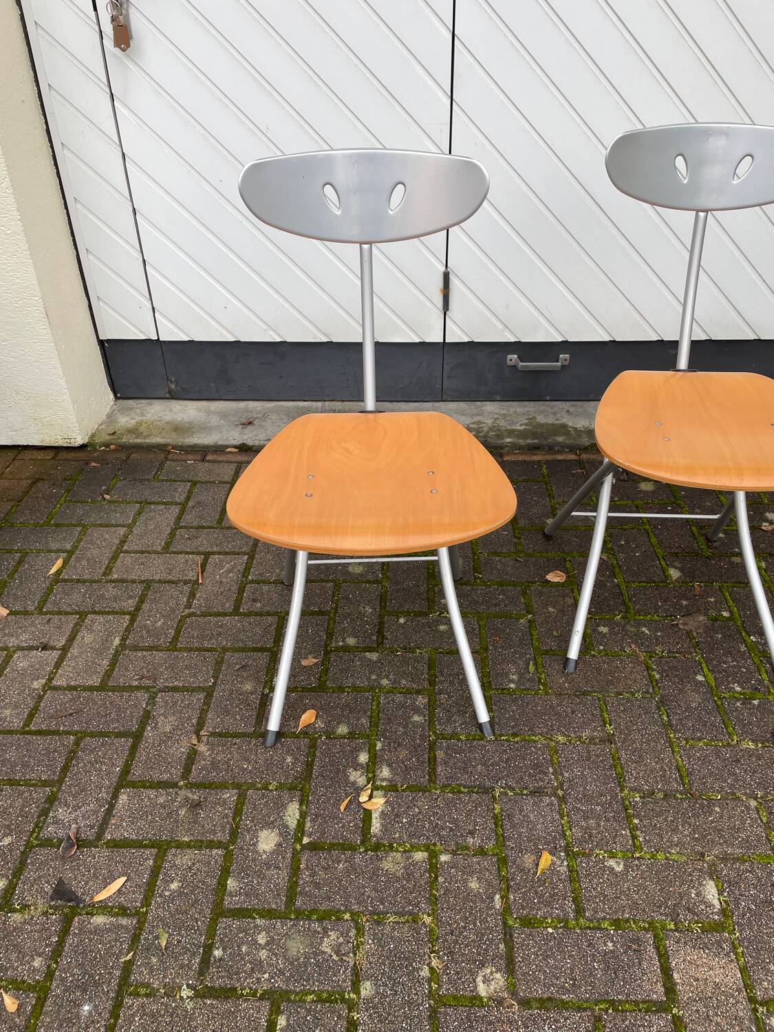 Bonaldo PIU side chairs, set of 3