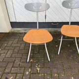 Chaises d’appoint PIU de Bonaldo, set de 3