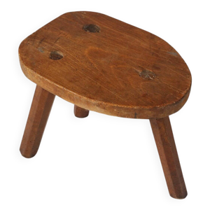 tabouret en bois rustique