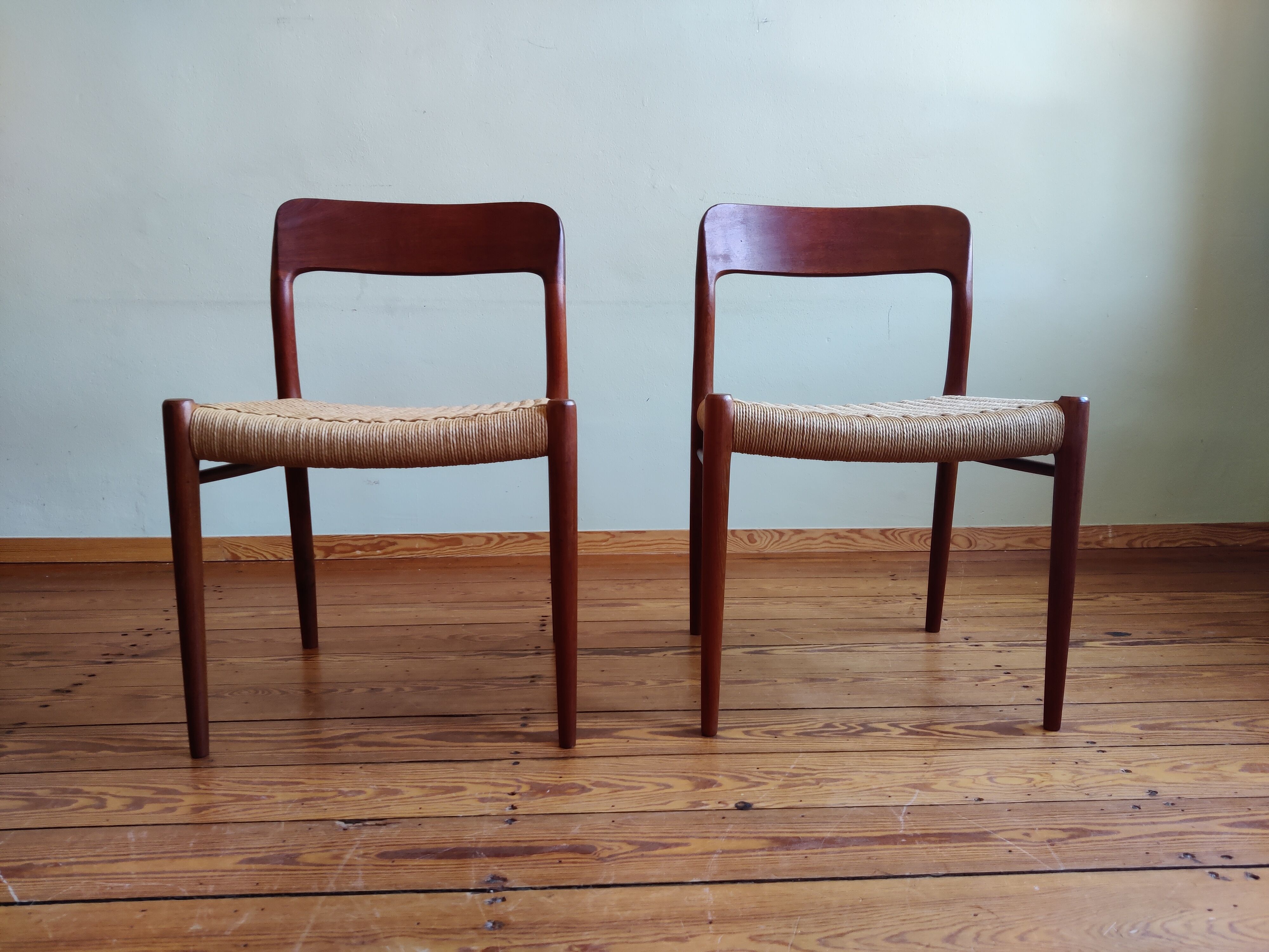 Niels Otto Mølller dining chairs, set of 4