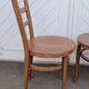 Pair of Baumann bistro chairs