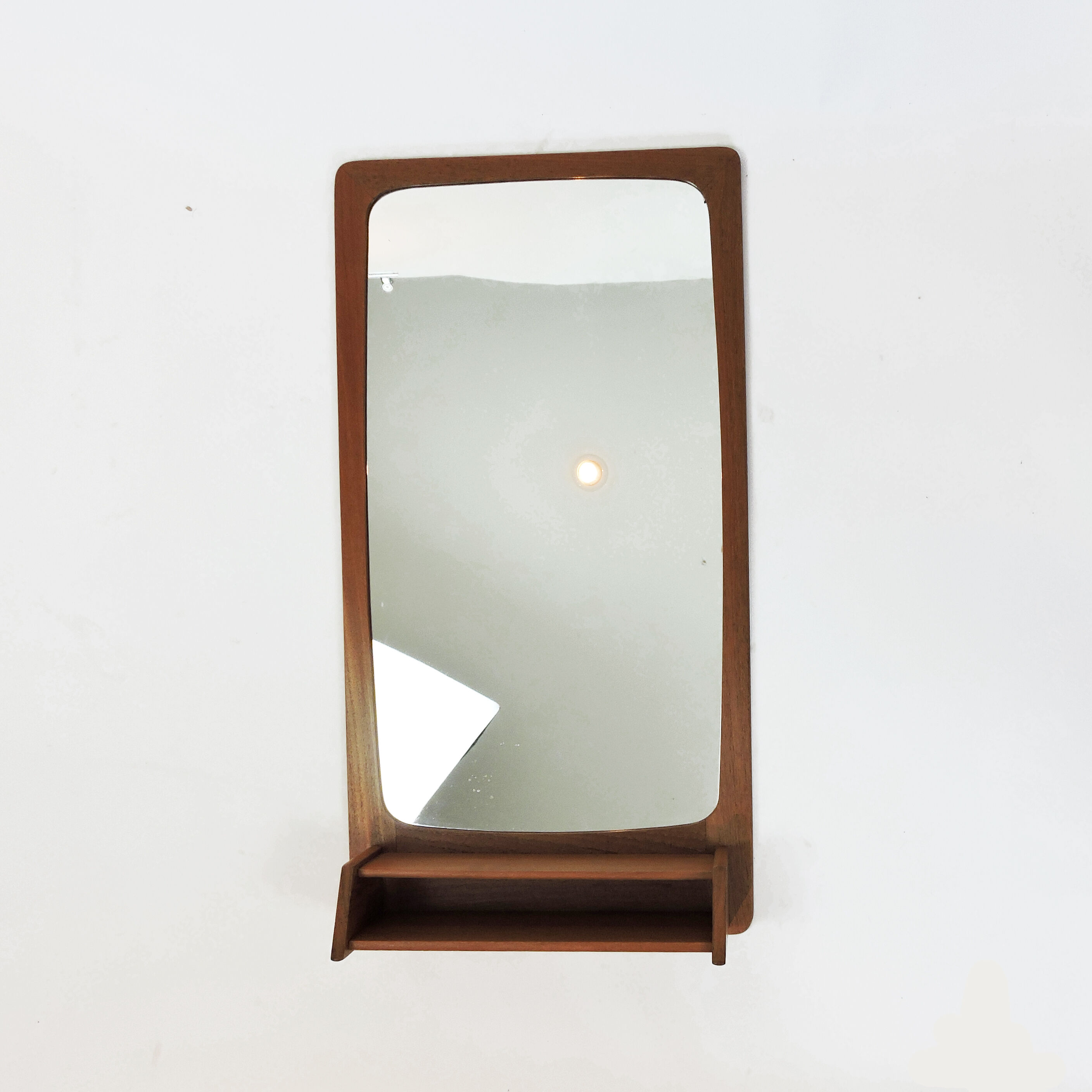 Mid-century danish teak mirror, 1960