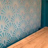 Glass-glazed Parisian wardrobe 1930