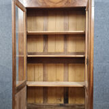 Louis Philippe walnut period library circa 1830