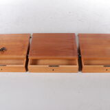 Ladder shelf wall unit by Nisse Strinning for String Design AB, 1950s