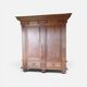 Baroque oak wardrobe, Northern Europe circa 1730-50
