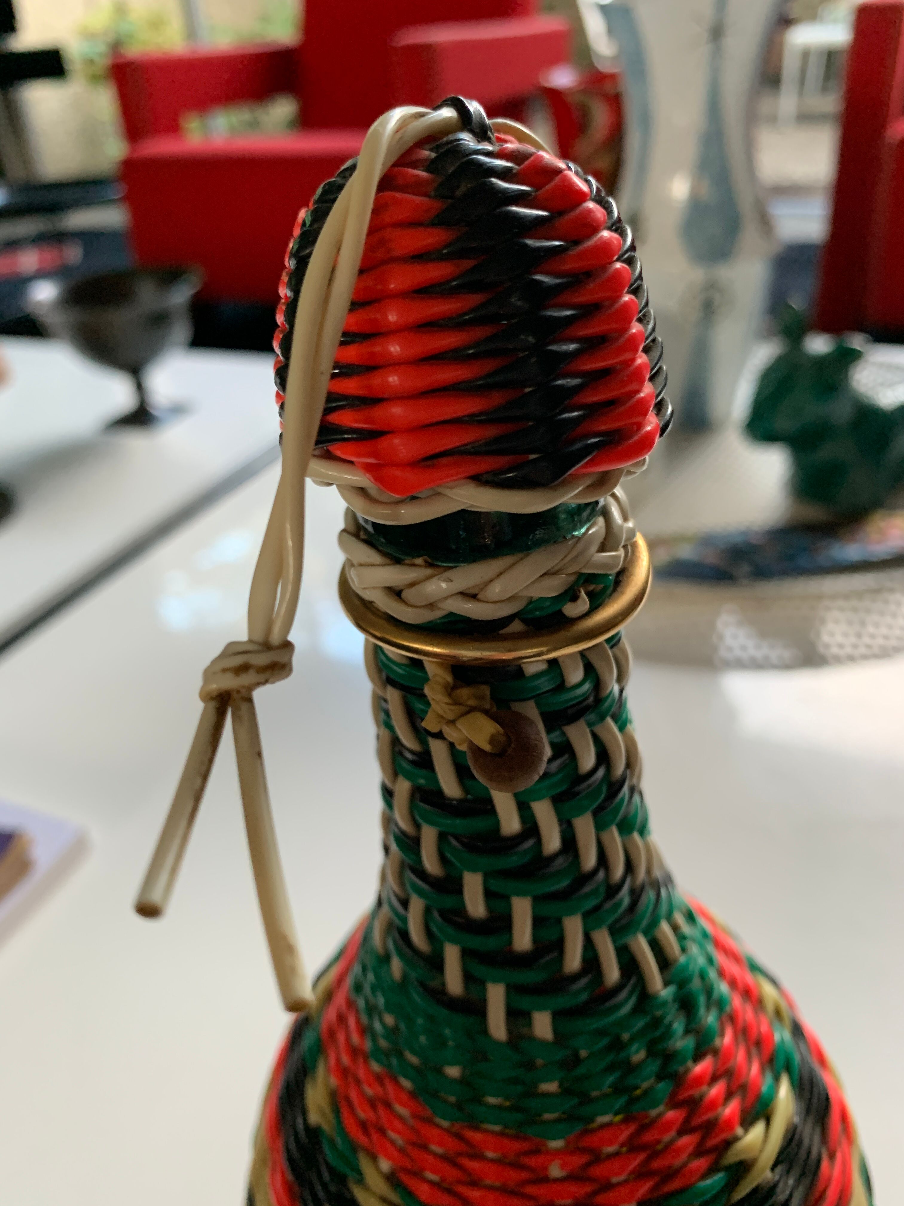 Bottle scoubidou 60s