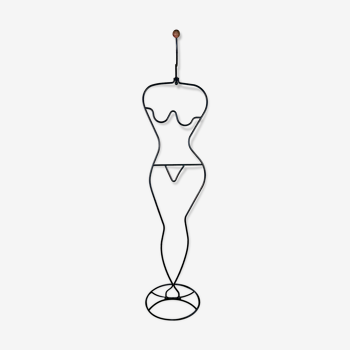 Wrought iron manequin Harpen by Ehlén JOHANSSON for IKEA 1980