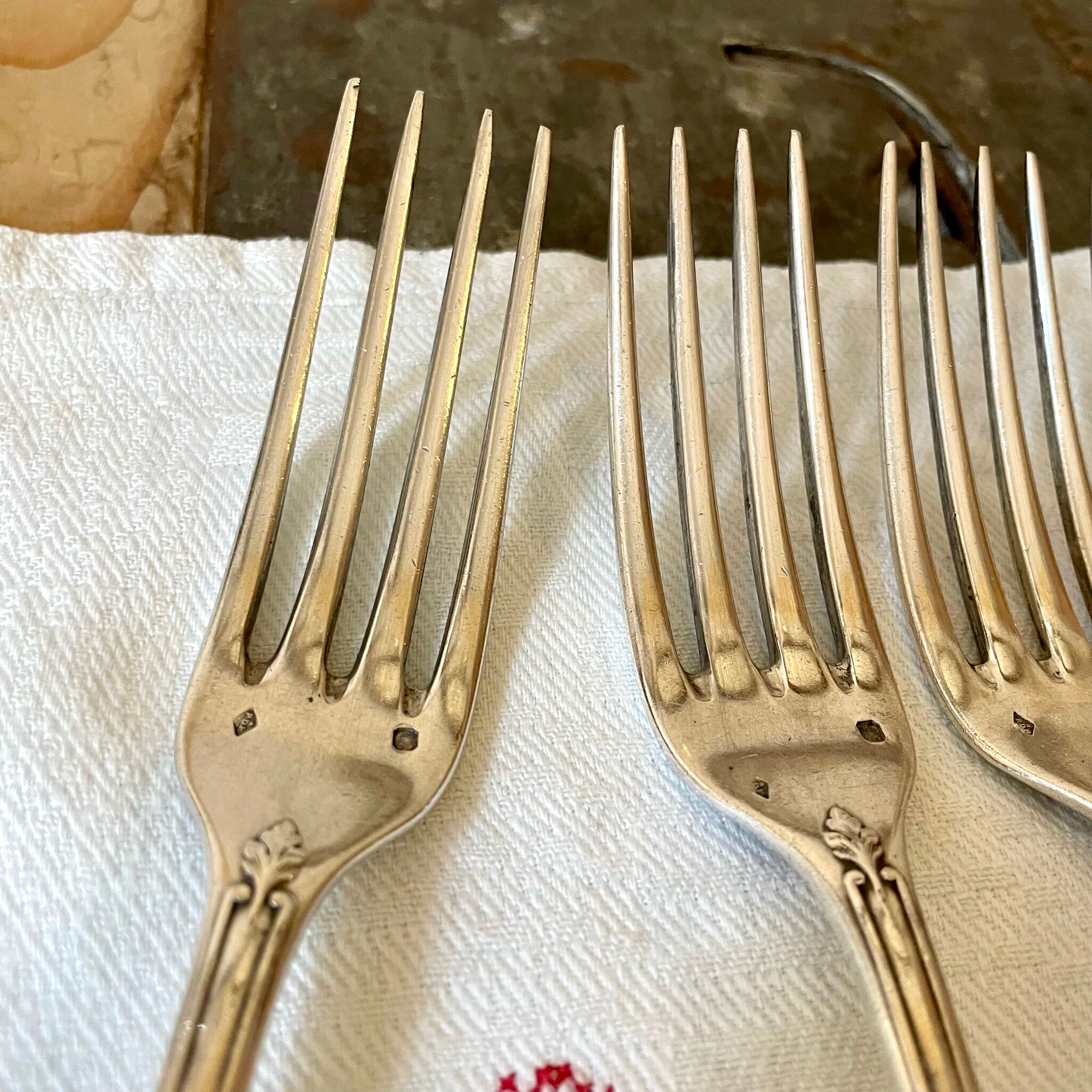 Set 12 cutlery sterling silver