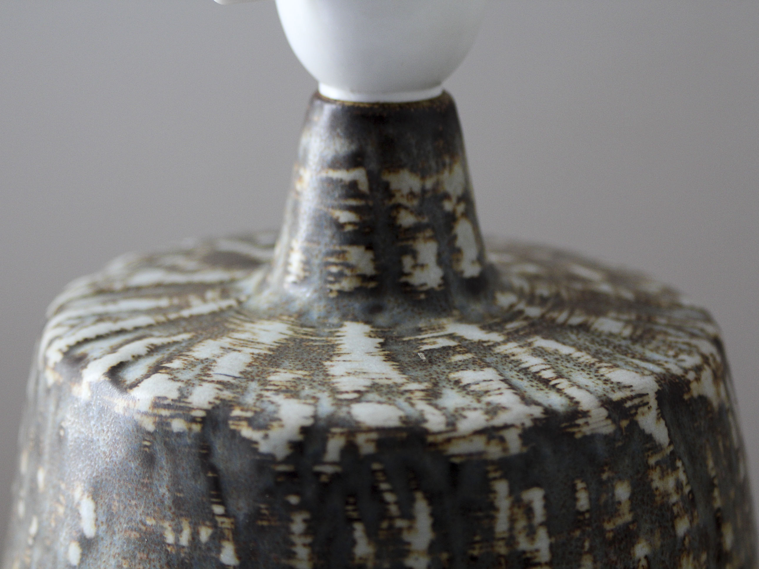 Rubus ceramic lamp stand by Gunnar Nylund for Rörstrand