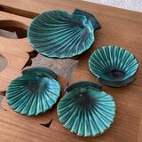 Vintage shell ceramic set