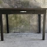 Metal table with drawer, industrial or military.