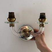 vintage XXth century wall light