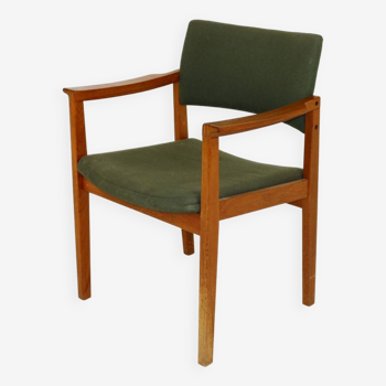 Fauteuil de bureau scandinave en teck, Høng Stolefabrik, Danemark, 1960