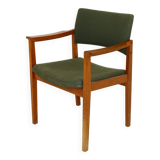 Scandinavian teak office armchair, Høng Stolefabrik, Denmark, 1960s