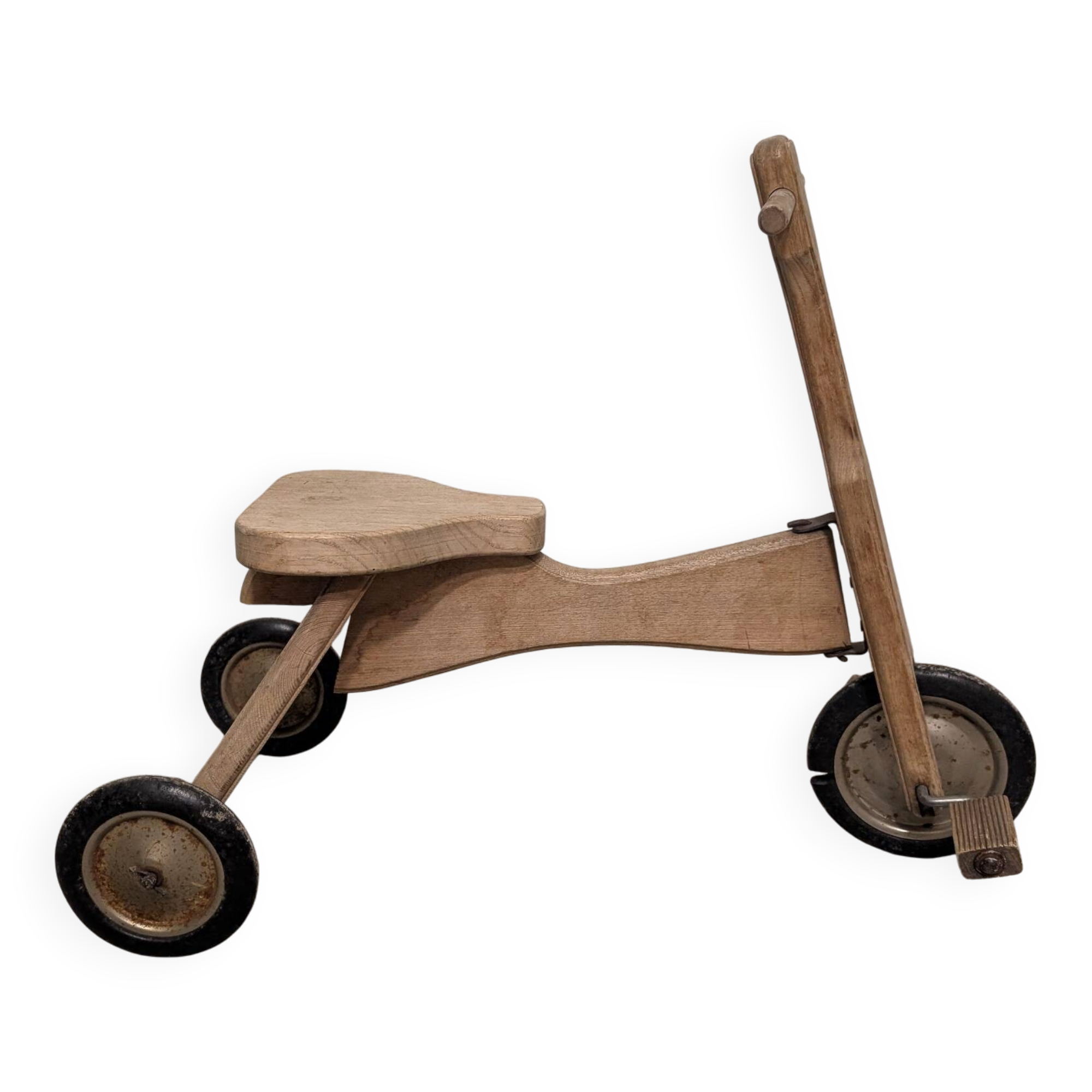 Vintage wooden children's bike