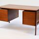 Arne Vodder Danish teak desk by GV Møbler, 1960s