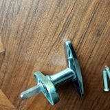 Solid chrome brass window handle