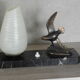 Lampe de table figurine oiseaux en marbre art deco