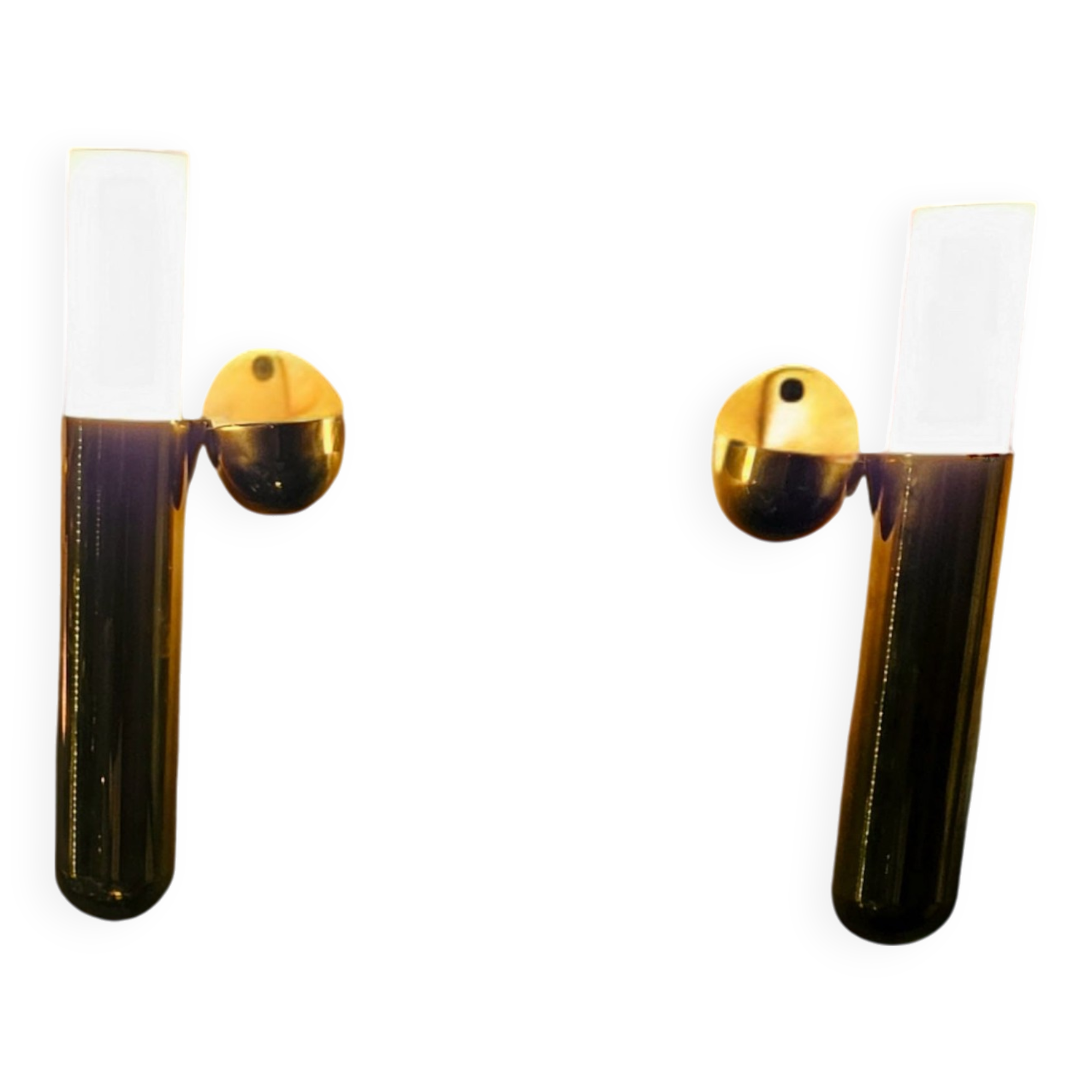 Pair of designer wall lights