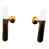 Pair of designer wall lights