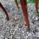 Tables de chevets en marqueterie plateau marbre style louis xv