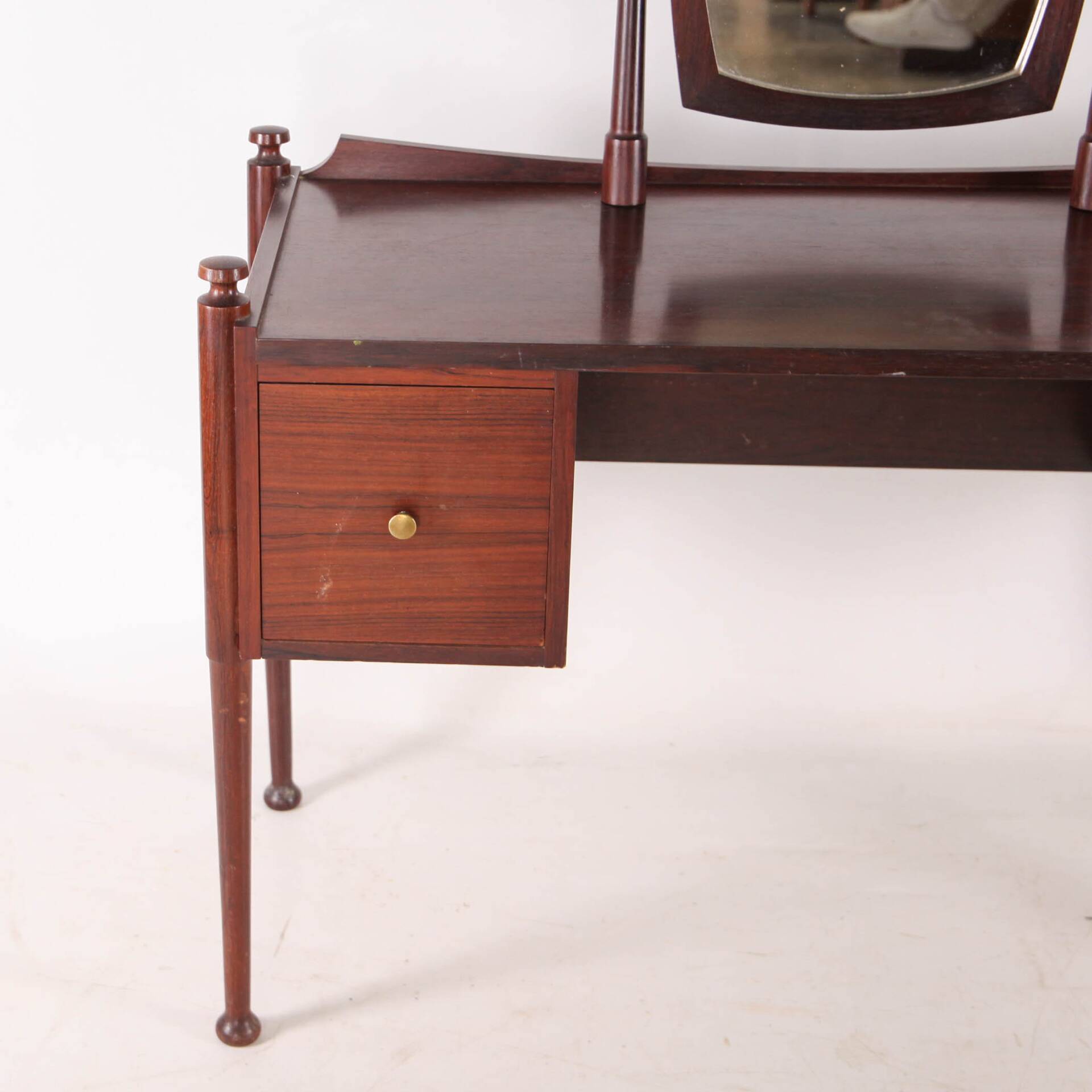 Coiffeuse en palissandre 