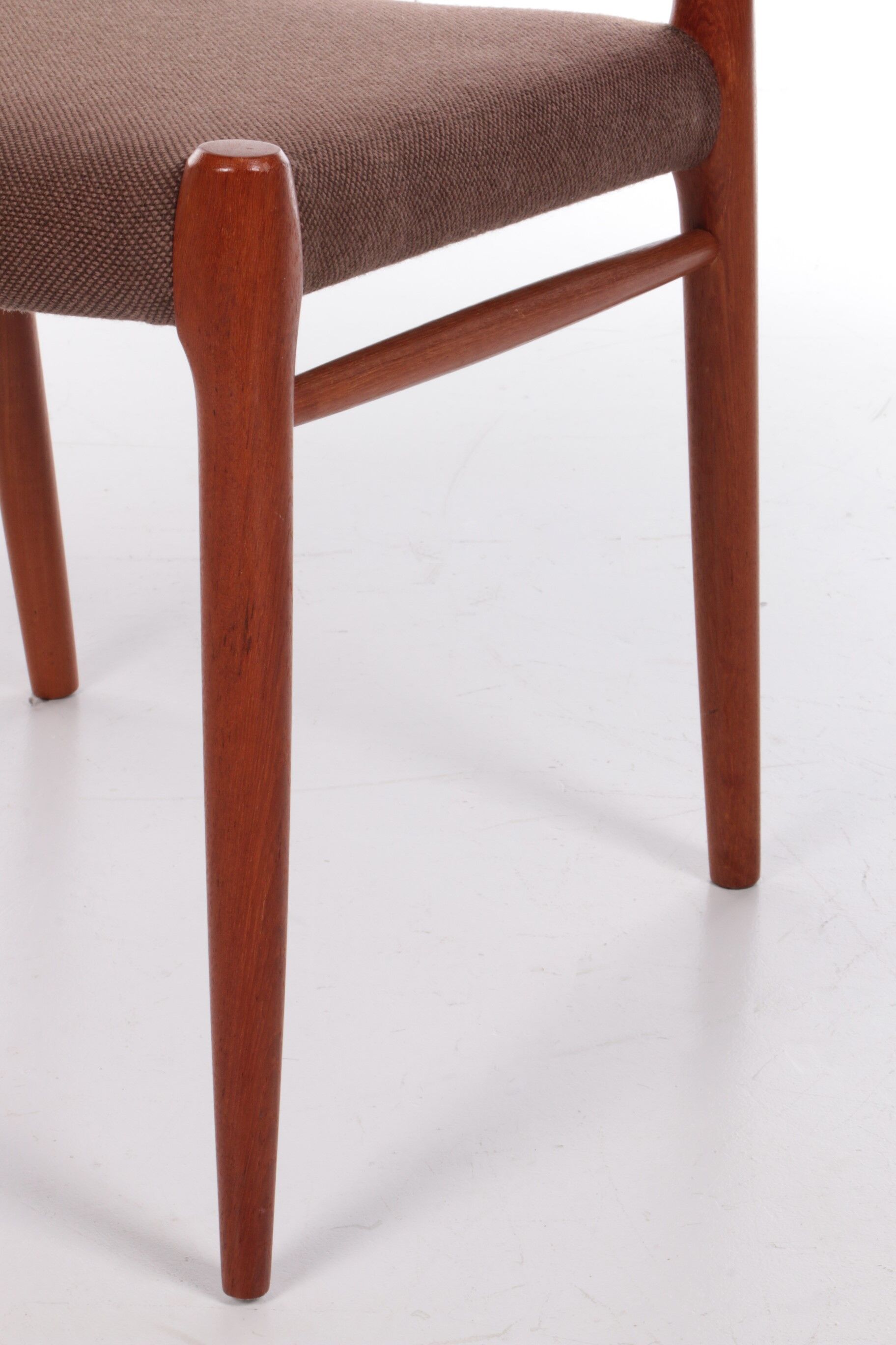 6 chaises de salle à manger Niels Moller modèle 75 Danemark 1960