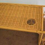 Rattan breakfast platter