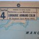 Map of France vintage - school poster n ° 4